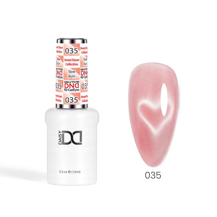 DND HEMA & TPO FREE 9D CAT EYE - 035 Slow Burn