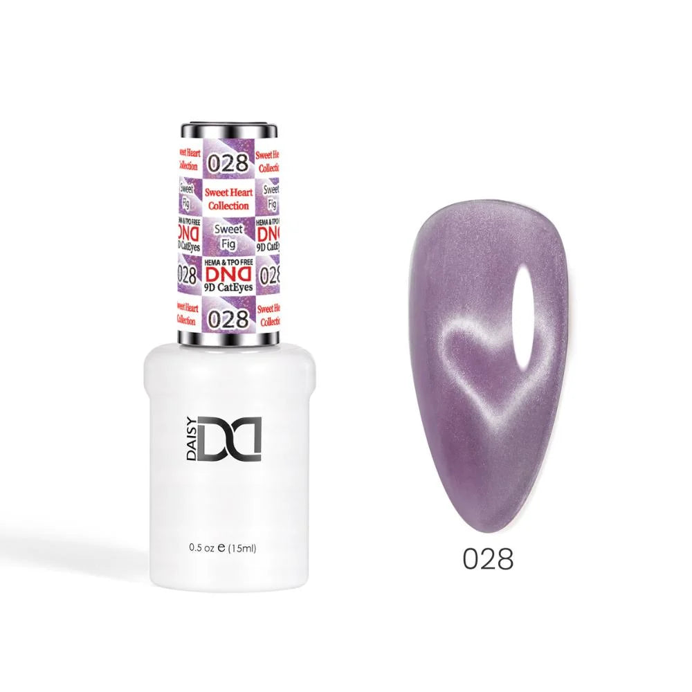 DND HEMA & TPO FREE 9D CAT EYE - 028 Sweet Fig