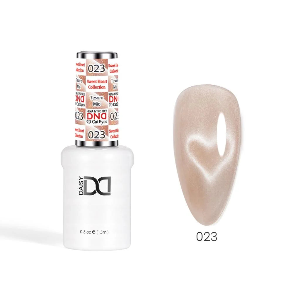 DND HEMA & TPO FREE 9D CAT EYE - 023 Tesoro Mio