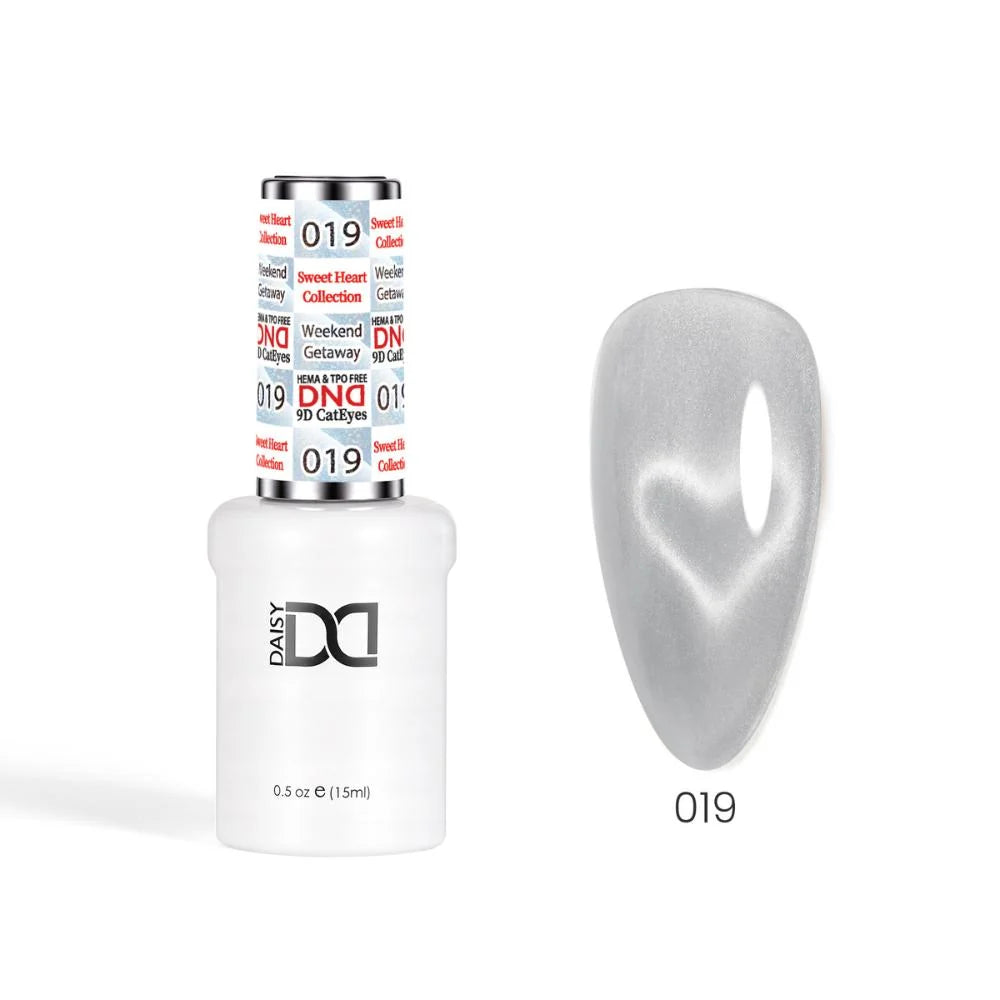 DND HEMA & TPO FREE 9D CAT EYE - 019 Weekend Getwaway