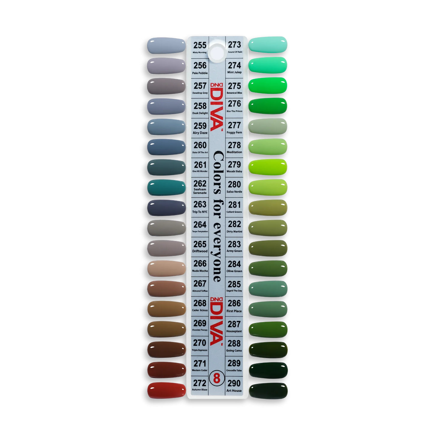 DIVA HAPPY TRAILS COLLECTION 36 Colors 255-290
