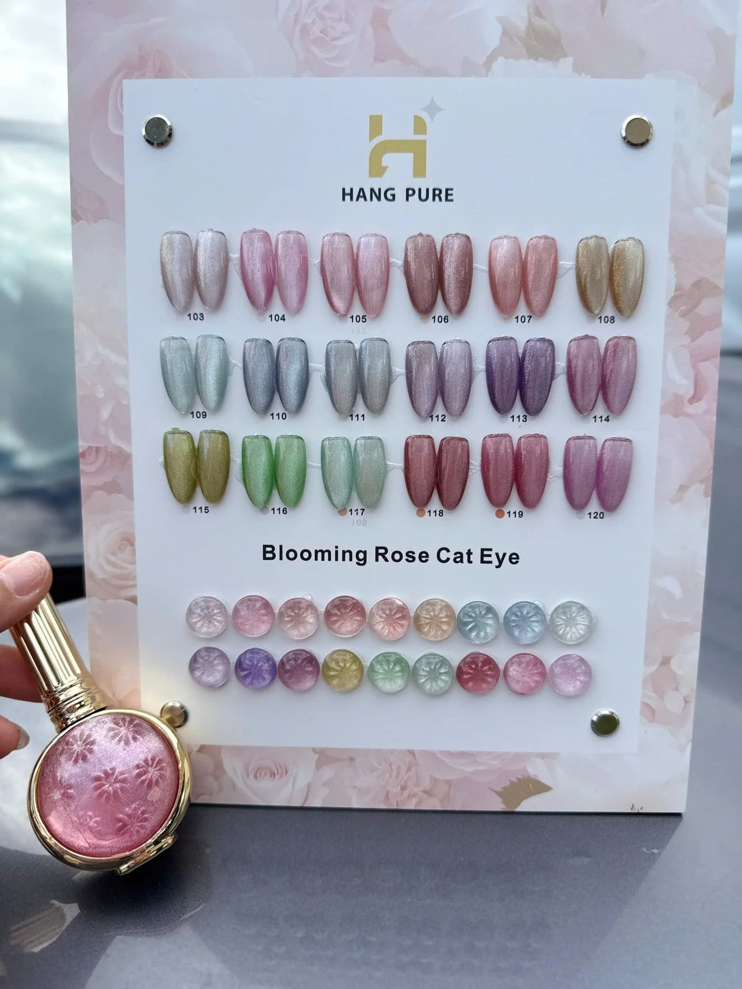 Blooming Rose Cat Eye – 18 Colors
