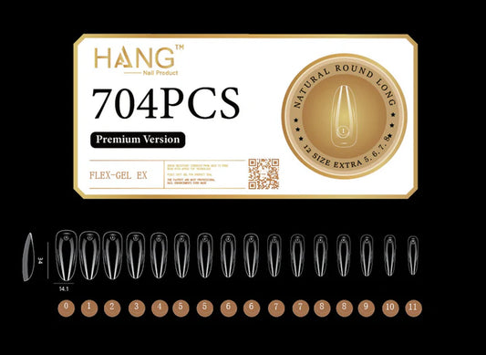 Hang Soft Gel Ex Nail Tip - Round