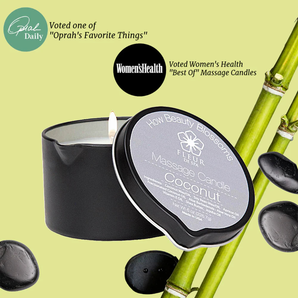 Fleur De Spa Massage Candle