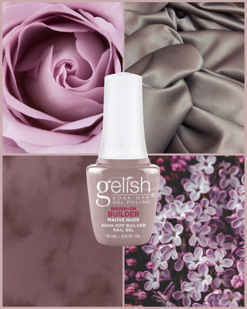 Gelish Brush-On Builder Mauve Nude, 0.5 fl. oz