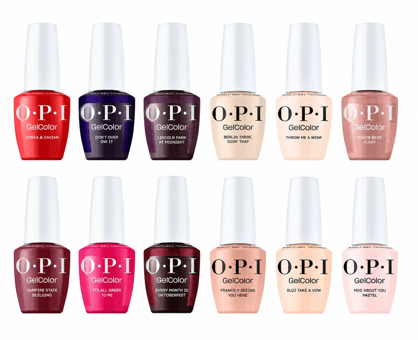 OPI GelColor Intelli-Gel Fall 2026 Collection