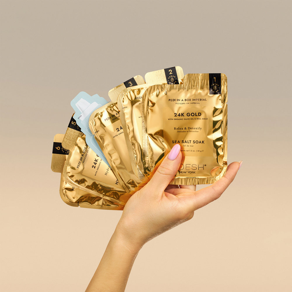 Pedi in a Box Imperial 6 Steps 24k Gold
