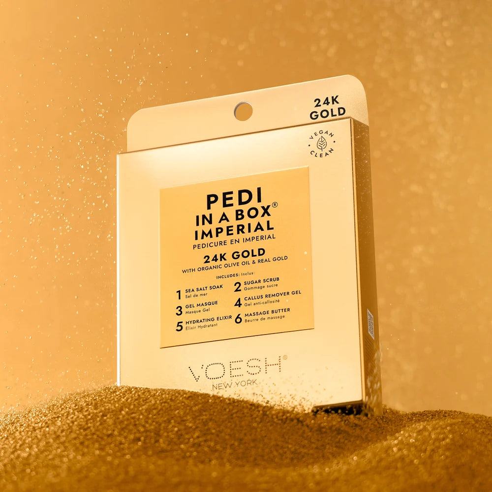 Pedi in a Box Imperial 6 Steps 24k Gold