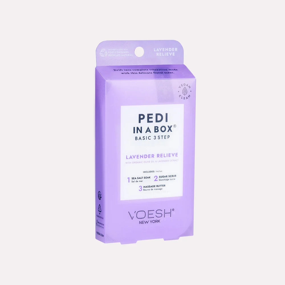 Voesh Pedi In a Box  (3 Steps) - Nex Beauty Supply