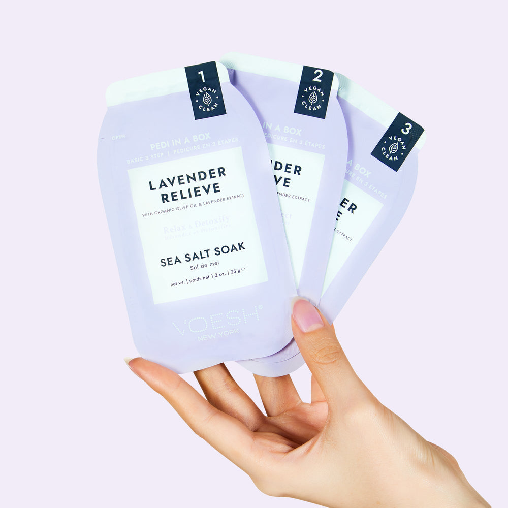 Voesh Pedi In a Box  (3 Steps) - Nex Beauty Supply