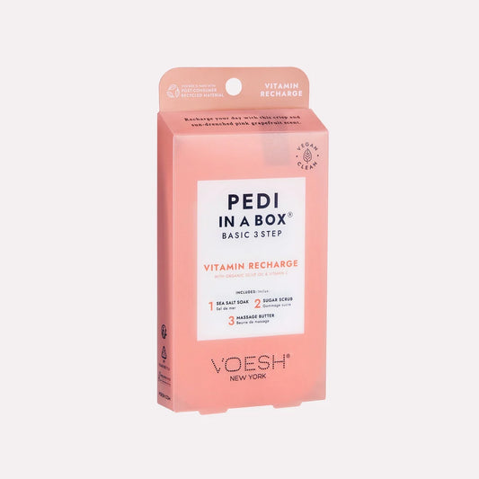 Voesh Pedi In a Box  (3 Steps) - Nex Beauty Supply