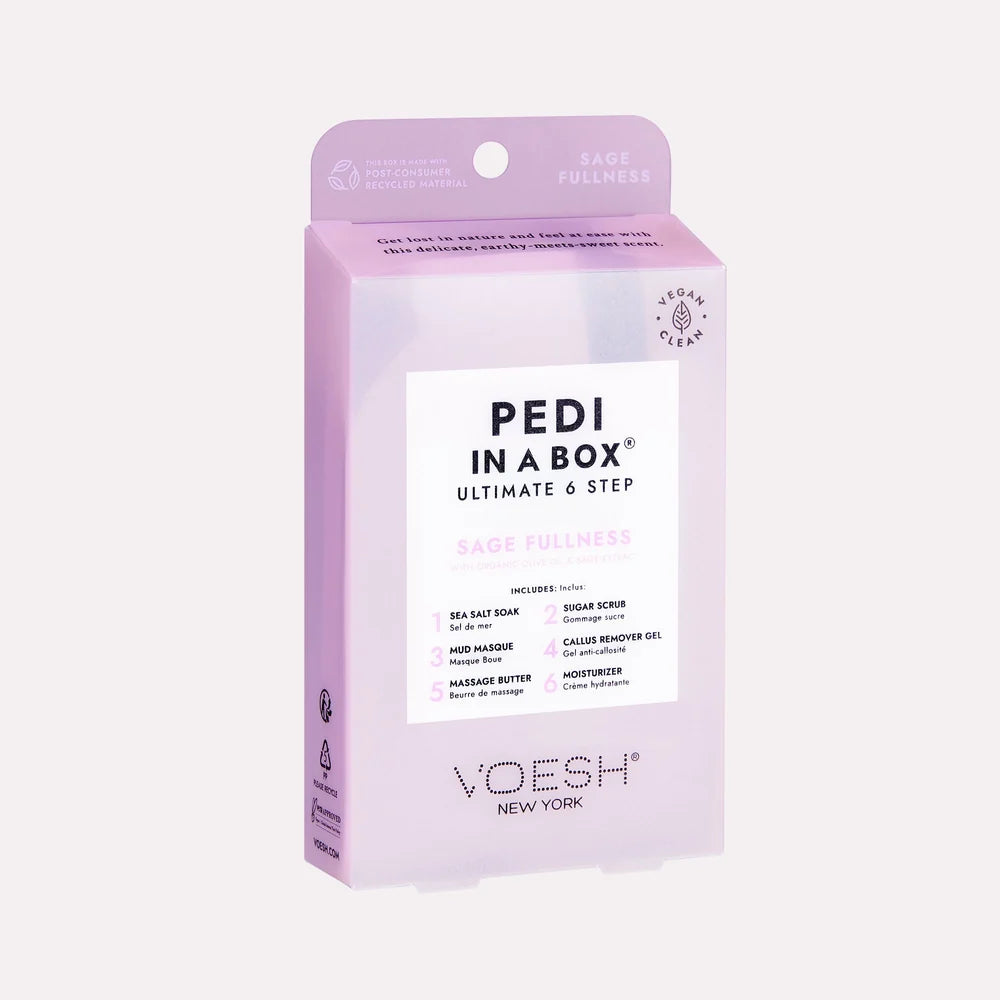 Voesh Pedi In a Box Ultimate (6 Steps)  Case (30packs)