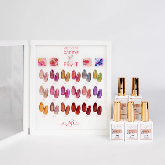 Cre8tion Acrylic Booklet - Fruit Cat Eye 18