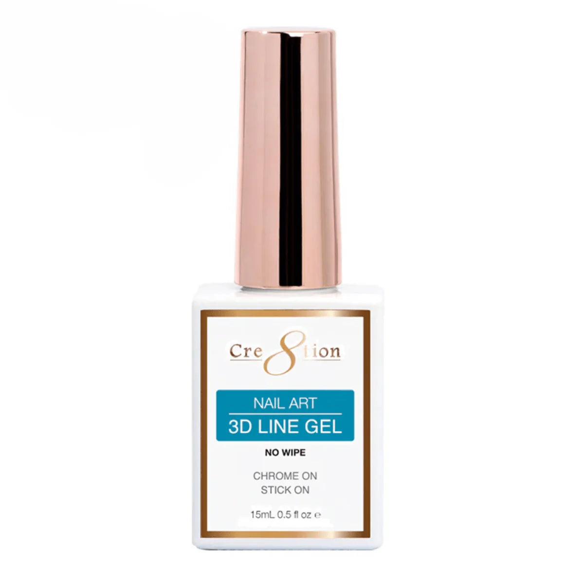 Cre8tion Cre8tion Nail Art 3D Line Gel 0.5oz Clear