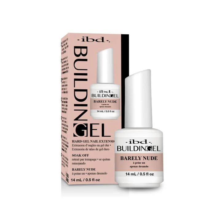 IBD Building Gel Barely Nude 0.5 OZ - Nex Beauty Supply