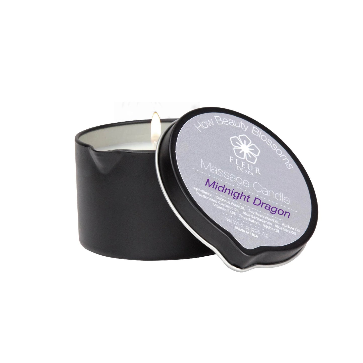 Fleur De Spa Massage Candle