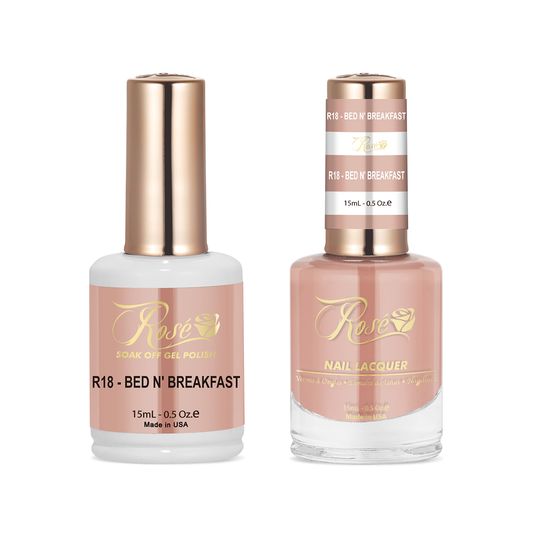 iGel Rose Duo - R018 Bed N' Breakfast