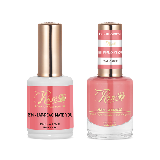 iGel Rose Duo - R034 I Ap-peach-iate You