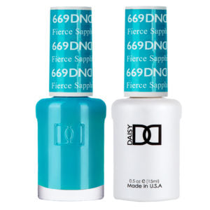 DND DUO FIERCE SAPPHIRE #669 - Nex Beauty Supply