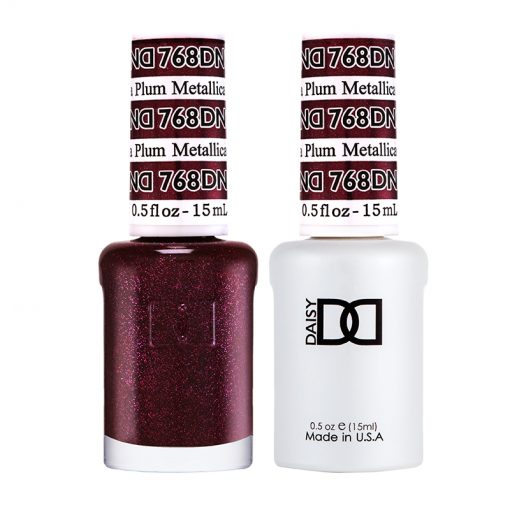 DND DUO METALLICA PLUM #768 - Nex Beauty Supply