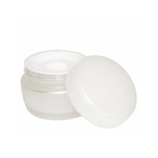 Frosted Glass Jar | 30ml | Pearl Cap