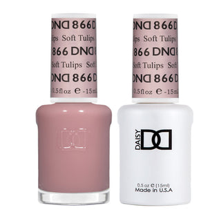 DND Gel & Lacquer Duo - Soft Tulips #866