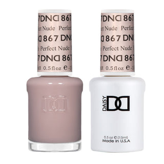 DND Gel & Lacquer Duo - Perfect Nude #867