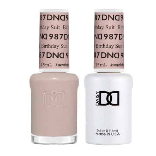 DND Duo Matching Color - Retro Earth-Scape Collection - Birthday Suit #987