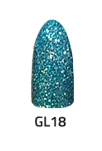 Chisel Acrylic & Dipping Glitter #18