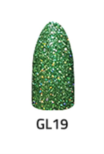 Chisel Acrylic & Dipping Glitter #19