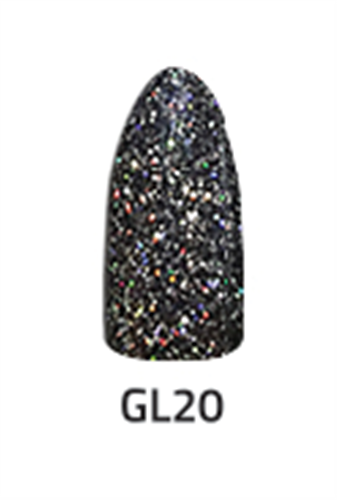 Chisel Acrylic & Dipping Glitter #20