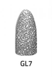 Chisel Acrylic & Dipping Glitter #07